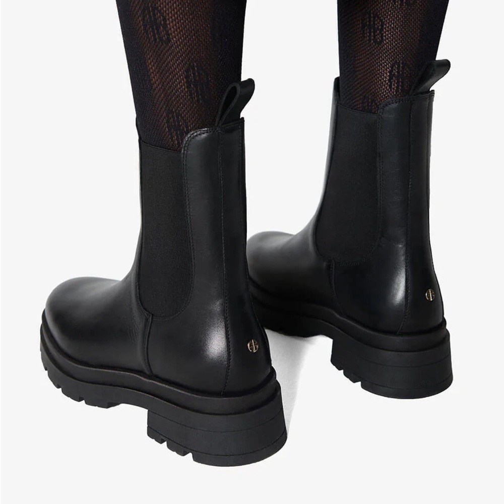 Anine Bing Black Justine Chelsea Boots
